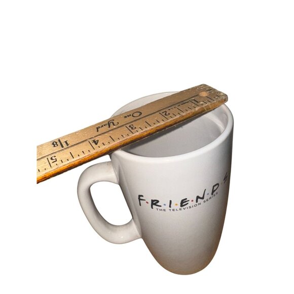 Friends TV Show White Ceramic Coffee Mug 16oz Stoneware Dishwasher & Microwave S - Picture 4 of 5